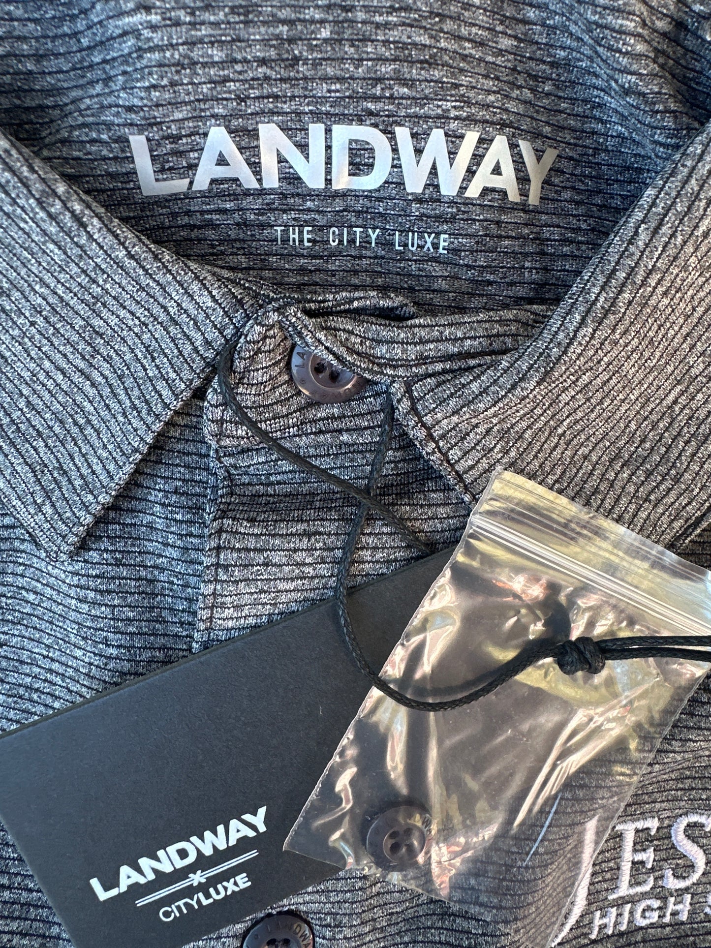 Grey Heather Reflex Polo