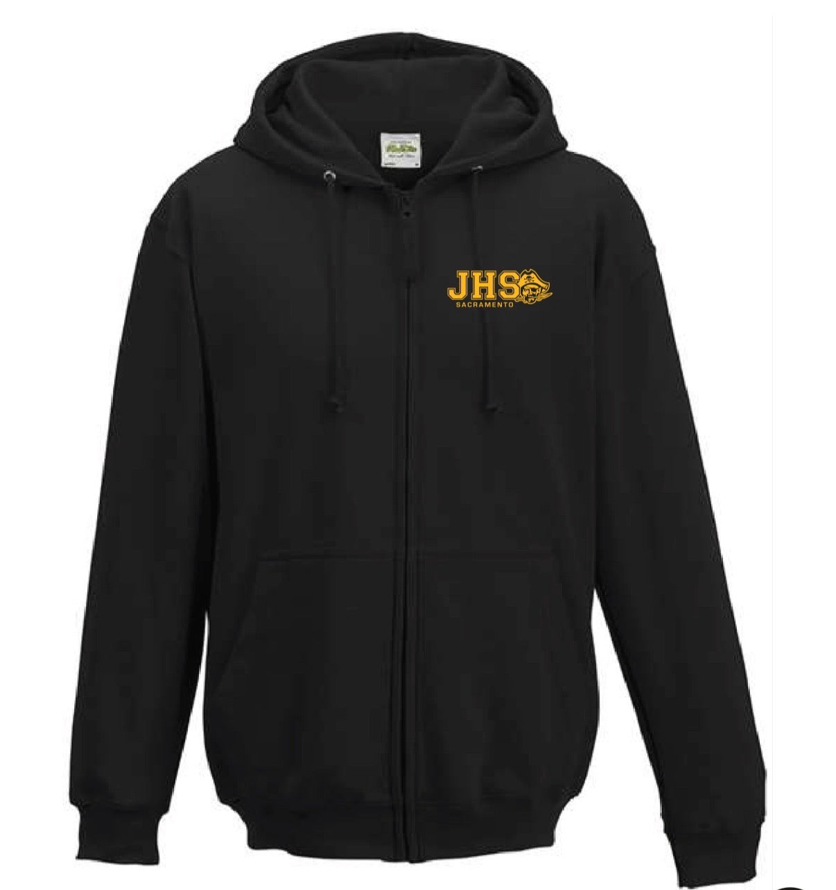 Black Zip Hoody