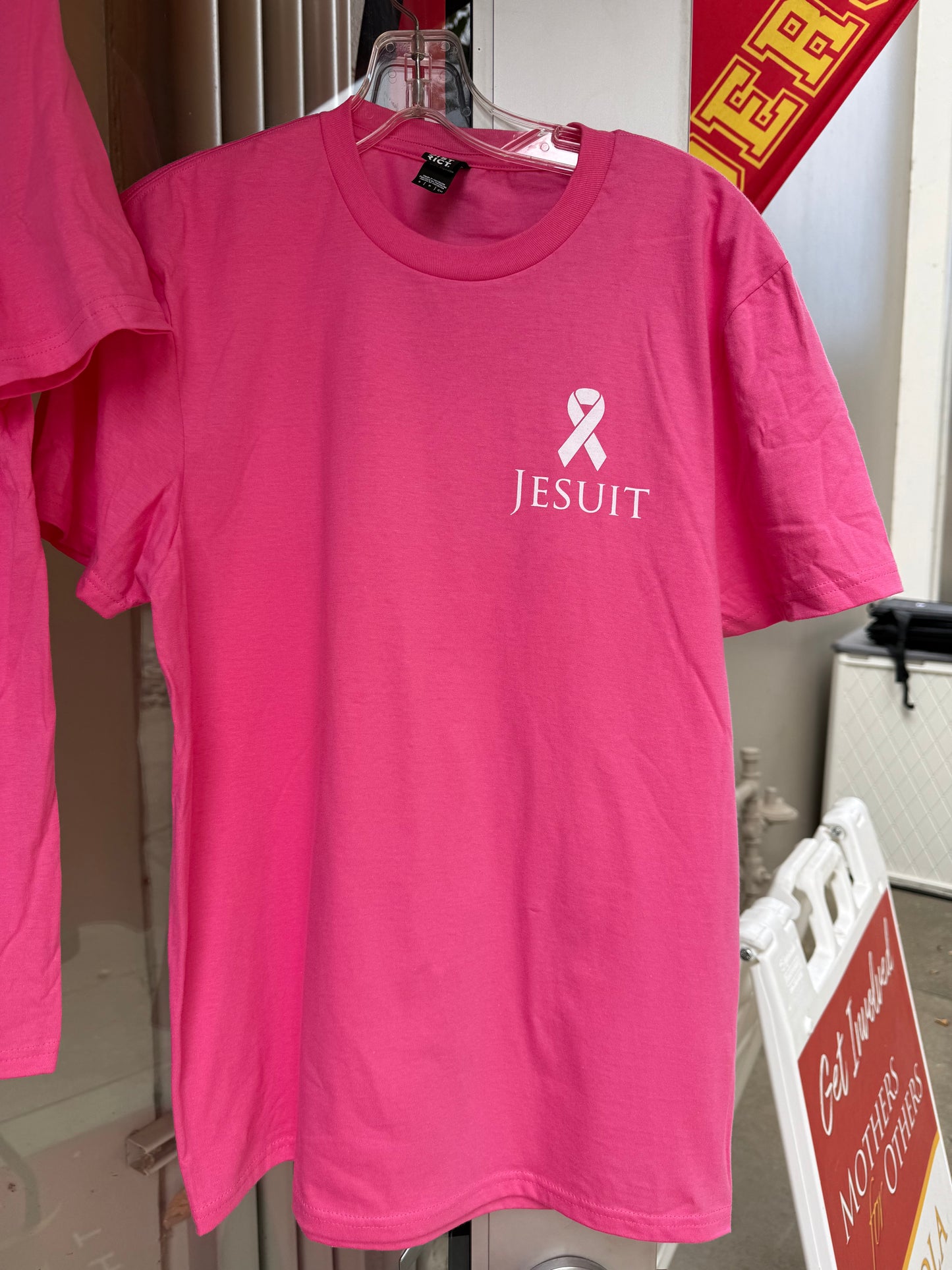 Pink 'Men for Others' t-shirt